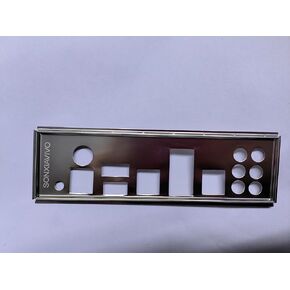 I/O IO Shield Motherboard Backplate Bracket Replacement for MSI B550-A PRO Motherboard IO in Saudi Arabia
