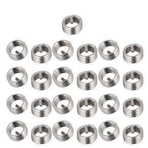 uxcell #10-32x0.19 304 Stainless Steel Helical Coil Wire Thread Insert 25pcs