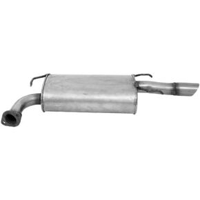 Walker Quiet-Flow SS 53693 Direct Fit Exhaust Muffler Assembly 2" Inlet (OD) 2.5" Outlet (OD) for Toyota Avalon