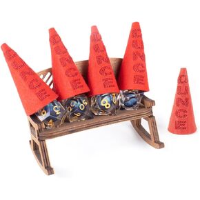 سجن النرد كبير الحجم، قفص النرد، كرسي العار، معاقبة نرد DND السيئ، كرسي Time Out، قبعة Dunce، دعائم DND، هدية مضحكة in Kuwait