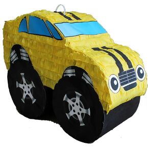 Yellow Muscle Car P-ñata