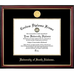 Campus Images University of South Alabama Petite Diploma Frame