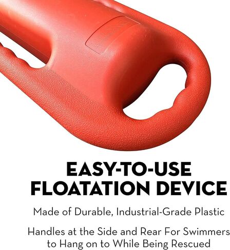 CCDXD 3 Handle Rescue Can Swimming Float Rescue Buoy 220N for Water Life Saving Safe Swim Training Swim Buoy Safety Float with Adjustable Waist Belt in Saudi Arabia
