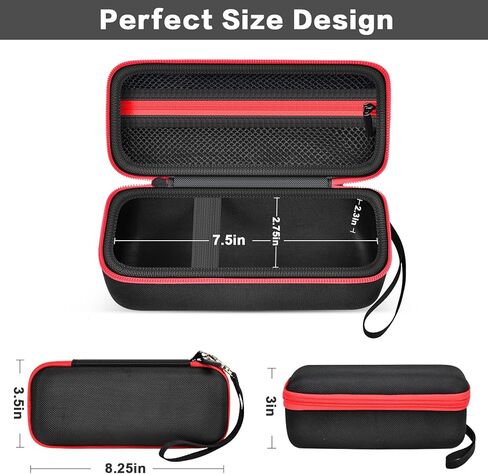 حافظة ضاغط هواء محمول منفاخ الإطارات العالمي متوافقة مع Skight/VacLife/Hafuloky/ILTIDE/Teffim/UABRLA/منفاخ الإطارات ZGZUXO ضاغط الهواء المحمول وملحقاته in Kuwait