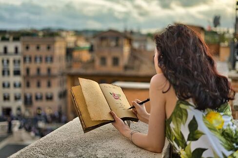 Vintage Leather Journal - 6"x9" - Antique Handmade Leather Bound Journal with Old Fashioned Blank Deckle Edge Paper - Perfect for Writing, Book of Shadows Journal, Drawing, Sketching in Kuwait