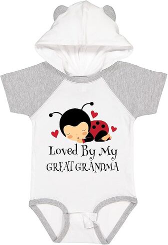 inktastic Loved By My Great Grandma Baby Bodysuit in Kuwait