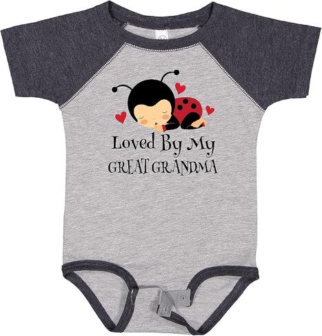 inktastic Loved By My Great Grandma Baby Bodysuit in Kuwait
