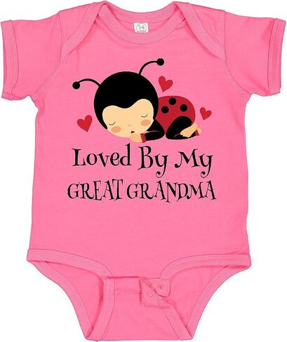 inktastic Loved By My Great Grandma Baby Bodysuit in Kuwait