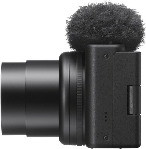 كاميرا Sony ZV-1 II Vlog لمنشئي المحتوى ومدوني الفيديو باللون الأسود ZV-1M2/B، بطاقة ذاكرة سعة 64 جيجابايت، قارئ بطاقات، حقيبة ناعمة فاخرة، حامل ثلاثي مرن، محفظة بطاقة الذاكرة، مجموعة تنظيف in Saudi Arabia