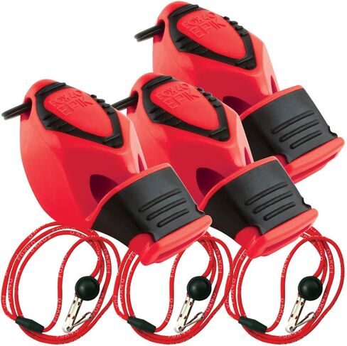 Fox 40 EPIK CMG w/Breakaway Lanyard 3 Pack in Saudi Arabia