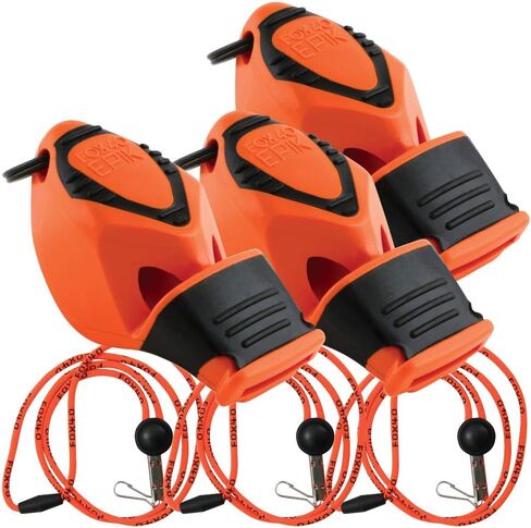 Fox 40 EPIK CMG w/Breakaway Lanyard 3 Pack in Saudi Arabia