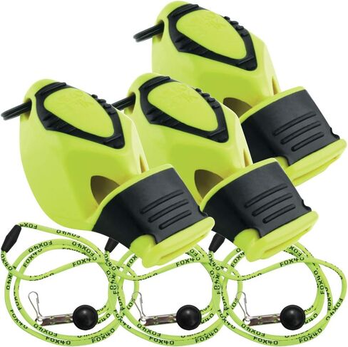 Fox 40 EPIK CMG w/Breakaway Lanyard 3 Pack in Saudi Arabia