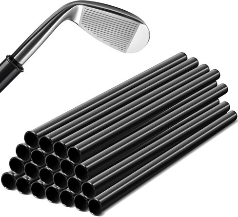 21 Pcs Black Plastic Golf Club Tube Bulk, Golf Tubes Dividers for Clubs Golf Club Bag, Individual Golf Bag Tubes Golf Accessories for Men Women Golf Club Holder Collector, 1.5 Inches Size in Saudi Arabia