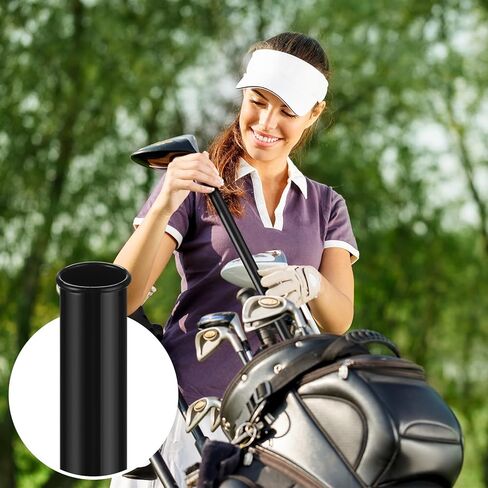 21 Pcs Black Plastic Golf Club Tube Bulk, Golf Tubes Dividers for Clubs Golf Club Bag, Individual Golf Bag Tubes Golf Accessories for Men Women Golf Club Holder Collector, 1.5 Inches Size in Saudi Arabia