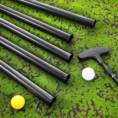 21 Pcs Black Plastic Golf Club Tube Bulk, Golf Tubes Dividers for Clubs Golf Club Bag, Individual Golf Bag Tubes Golf Accessories for Men Women Golf Club Holder Collector, 1.5 Inches Size in Saudi Arabia