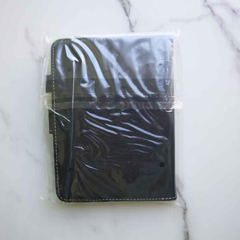 غطاء حماية من جلد البولي يوريثان على شكل كتاب متوافق مع Barnes & Noble Nook GlowLight 4 6 بوصة غلاف حماية لقارئ الكتب الإلكترونية (أزرق) in Kuwait