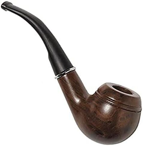 Amscan Wood Brown Gentleman's Pipe (6"x6.75") 1 Piece - Elegant & Classic Design, Ideal Gift for Tobacco Lovers in Saudi Arabia
