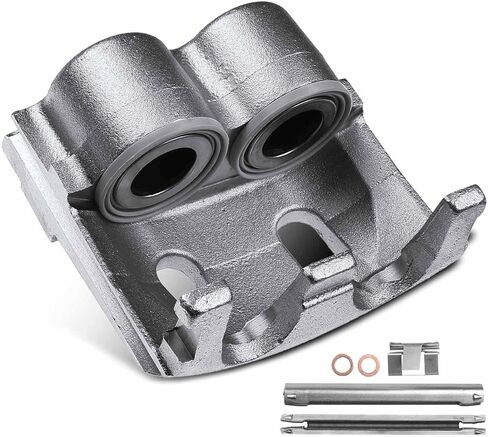 A-Premium Disc Brake Caliper Assembly Without Bracket Compatible with Select Ford Models - E-450 Econoline Super Duty, E-450/Econoline Super Duty, F Super Duty, F53, F59, 1996-2002 - Passenger Side in Saudi Arabia