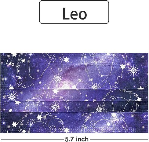 50 Pack Kids Stars Constellation Disposable Face Masks, Comfortable Breathable 3-Ply Non-woven Face Masks in Saudi Arabia