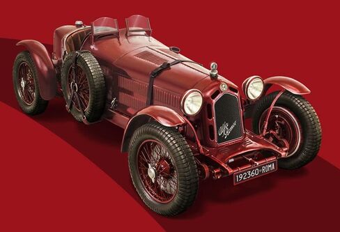 Italeri 4708S Alfa Romeo 1:12 8C/2300 1931-33 Building, Stand Model Making, Crafts, Hobby, Gluing, Plastic Kit, red, Mittel in Saudi Arabia