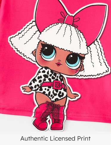 L.O.L. Surprise! Little Big Girls Short Sleeve Cute T-Shirt Girls Active Tops Tees 4-13 Years in Saudi Arabia