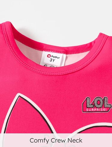 L.O.L. Surprise! Little Big Girls Short Sleeve Cute T-Shirt Girls Active Tops Tees 4-13 Years in Saudi Arabia