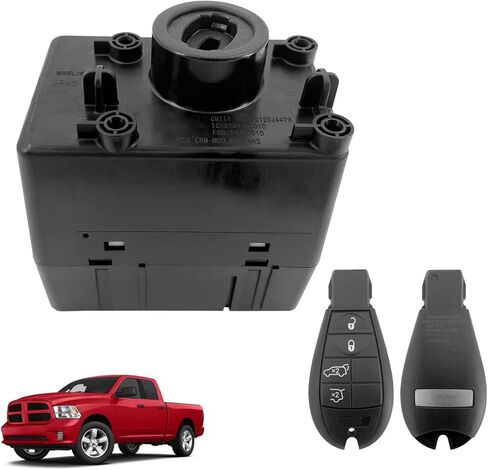 68210150AB Ignition Switch Module Kit w/Keys Fit for Dodge Charger/Challenger/Magnum/Ram 1500 2500 3500 for JEE-p Commander/Grand Cherokee for Chrysle-r 300 2008-2010 in Kuwait