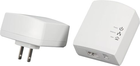 مجموعة أدوات بدء تشغيل محول Powerline AV Mini Wall-Plug بسرعة 200 ميجا بت في الثانية من Rosewill مع وحدتين بسرعة تصل إلى 200 ميجا بت في الثانية (RPLC-201KIT) in Kuwait