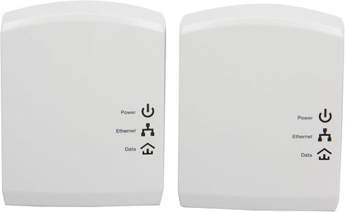 مجموعة أدوات بدء تشغيل محول Powerline AV Mini Wall-Plug بسرعة 200 ميجا بت في الثانية من Rosewill مع وحدتين بسرعة تصل إلى 200 ميجا بت في الثانية (RPLC-201KIT) in Kuwait