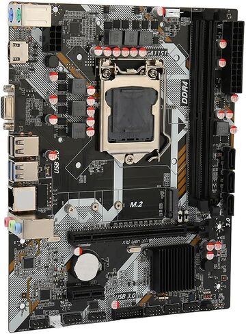 لوحة أم ASHATA B365 LGA1151 ATX، لوحة أم للكمبيوتر B365، لجيل Intel 6 7 8 9 لـ Core I3 I5 I7 ثنائي القناة DDR4 NVME M.2 واجهة PCI E 16X Gen 3.0 in Saudi Arabia