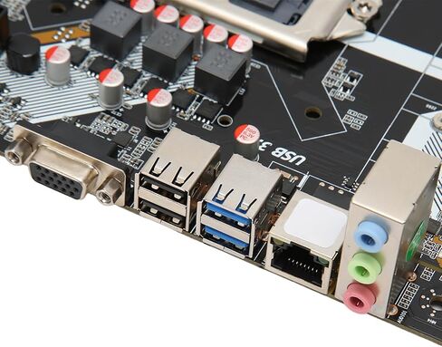 لوحة أم ASHATA B365 LGA1151 ATX، لوحة أم للكمبيوتر B365، لجيل Intel 6 7 8 9 لـ Core I3 I5 I7 ثنائي القناة DDR4 NVME M.2 واجهة PCI E 16X Gen 3.0 in Saudi Arabia