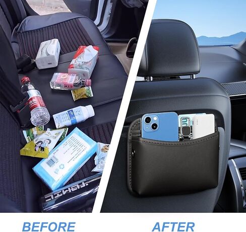 منظم جيوب جانبية للسيارة، حقيبة جلدية صغيرة لتخزين السيارة، حقيبة هاتف للعملات المعدنية والنظارات الشمسية، ملحقات منظم داخلي للسيارة، حشو فجوات مقعد السيارة العالمي لجميع السيارات in Kuwait