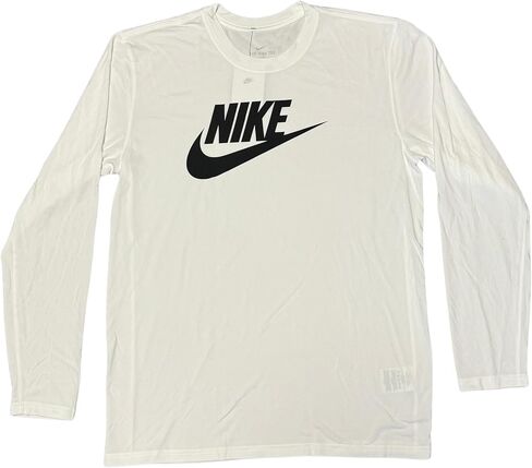 تي شيرت Nike Swoosh Graphic بأكمام طويلة Dri Fit in Kuwait