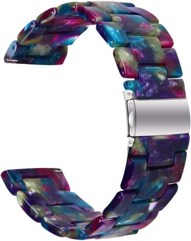 FitTurn 22mm Resin Wrist Straps Compatible for AGPTEK LW11 Watch Bands, Quick Release Adjustable Replacement Strap Wristband for AGPTEK Smartwatch for Men Women in Saudi Arabia