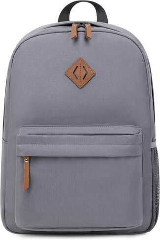 Backpack for Women Men,Lightweight Durable Water-Resistant Pack 15.6 Inch Laptop Sleeve,Work Travel,College Bookbag Casual Rucksack Daypack Outdoor,Gift Choice,Black in Saudi Arabia