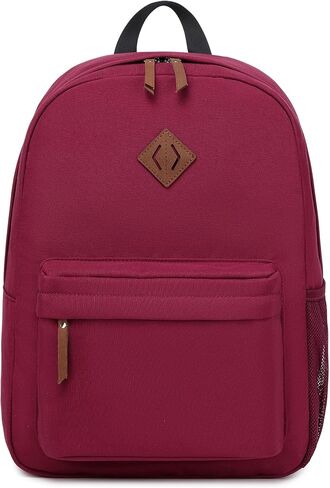 Backpack for Women Men,Lightweight Durable Water-Resistant Pack 15.6 Inch Laptop Sleeve,Work Travel,College Bookbag Casual Rucksack Daypack Outdoor,Gift Choice,Black in Saudi Arabia