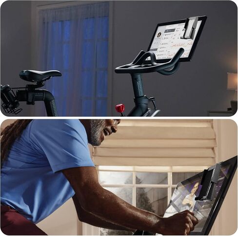 حامل هاتف لجهاز المشي Xxerciz لدراجة Peloton، حامل هاتف ثابت ومضاد للانزلاق، يناسب معظم هواتف iPhone وGalaxy والهواتف الأخرى التي يصل عرضها إلى 3.5 بوصة، ملحقات جهاز المشي بدون تجميع in Saudi Arabia