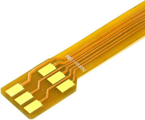 chenyang Soft Flat FPC Cable Micro SIM Card to Nano SIM Kit Male to Female Extension Extender Cable 10cm in Saudi Arabia