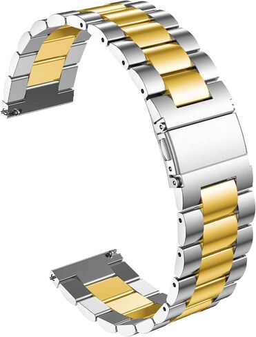 Fit for Casio MDV106-1AV / MTP-VD01 Watch Bands for Men, 22mm Stainless Steel Quickly Release Replacement Strap Wristbands for Casio MDV-106 Series in Saudi Arabia