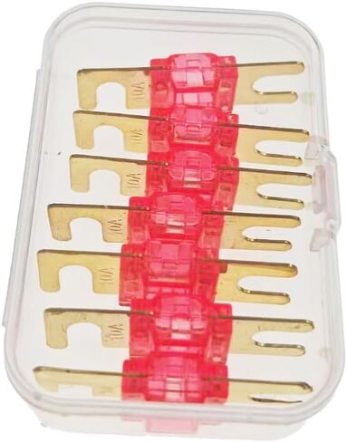 10A، 10A Fuse، 10A ANL Fuse، Mini ANL Fuse 10A، Car Audio Fuse، 10A Mini Fuse، 10A ANL Fuses، Fuse ANL 10A، Fuses ANL 10، مناسب لنظام الصوت والفيديو الإلكتروني للسيارات (7 قطع) in Saudi Arabia