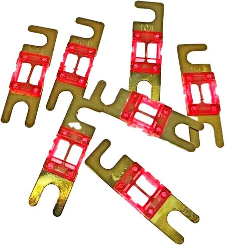 10A، 10A Fuse، 10A ANL Fuse، Mini ANL Fuse 10A، Car Audio Fuse، 10A Mini Fuse، 10A ANL Fuses، Fuse ANL 10A، Fuses ANL 10، مناسب لنظام الصوت والفيديو الإلكتروني للسيارات (7 قطع) in Saudi Arabia
