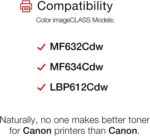 Canon Genuine Toner, Cartridge 045 Cyan (1241C001), 1 Pack, for Canon Color imageCLASS MF634Cdw, MF632Cdw, LBP612Cdw Laser Printer in Saudi Arabia