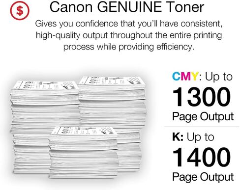 Canon Genuine Toner, Cartridge 045 Cyan (1241C001), 1 Pack, for Canon Color imageCLASS MF634Cdw, MF632Cdw, LBP612Cdw Laser Printer in Saudi Arabia