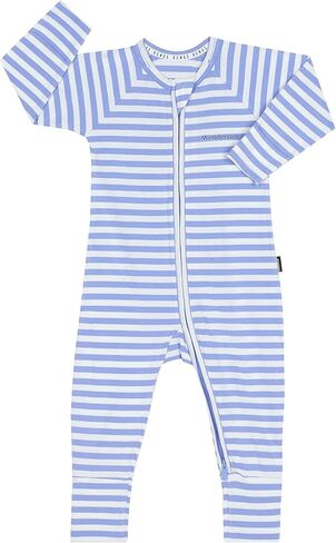Bonds Zip Wondersuit - Apple A Day Green/Almond White Stripe in Saudi Arabia