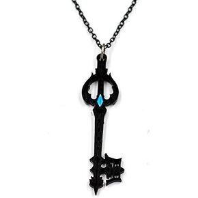 Kingdom Hearts Oblivion Blade Necklace Metal Vintage Necklace