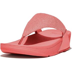 FitFlop Women's Lulu Shimmerlux Toe-Post Sandals Wedge
