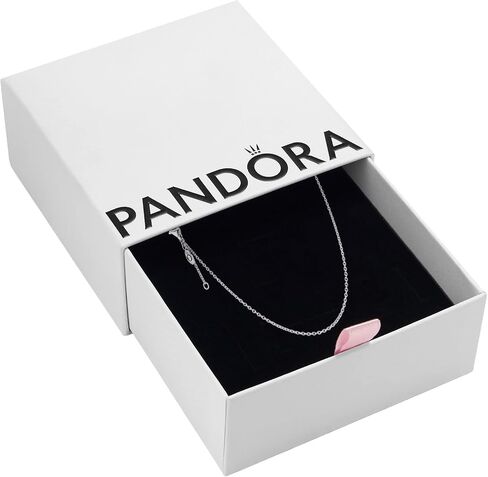 Pandora Classic Chain Necklace - Great Gift for Her - Stunning Women's Jewelry - Sterling Silver Adjustable Classic Necklace - 17.7", With Gift Box in Saudi Arabia