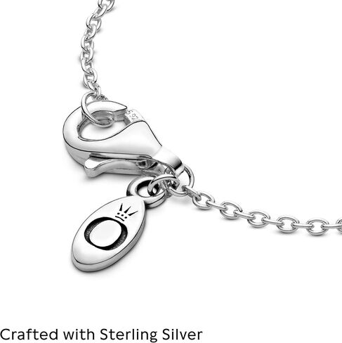 Pandora Classic Chain Necklace - Great Gift for Her - Stunning Women's Jewelry - Sterling Silver Adjustable Classic Necklace - 17.7", With Gift Box in Saudi Arabia