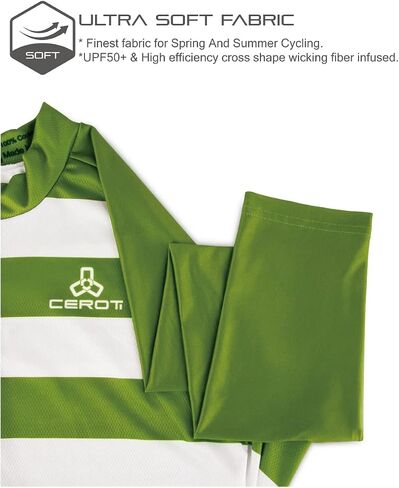 قميص CEROTIPOLAR Club Fit UPF50+ لركوب الدراجات خفيف الوزن وأكمام طويلة للرجال، قمصان ركوب الدراجات الهوائية، ماص للرطوبة، سريع الجفاف in Saudi Arabia