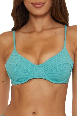 BECCA Women's Standard Line in Sand Underwire Bikini Top, Adjustable, Swimwear Separates in Saudi Arabia